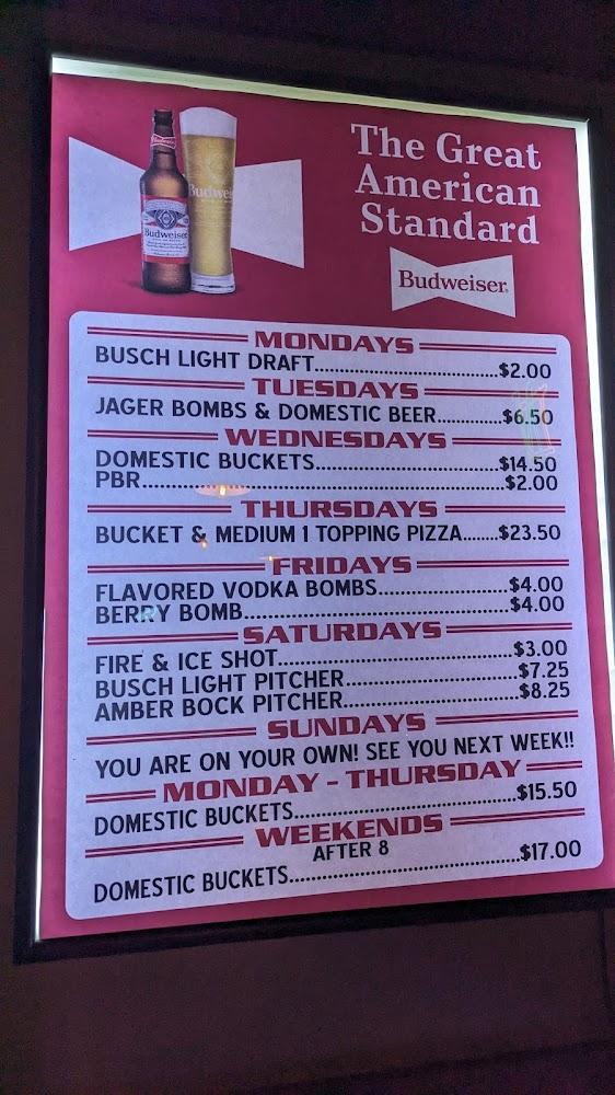 Vinnie's Bar Topping