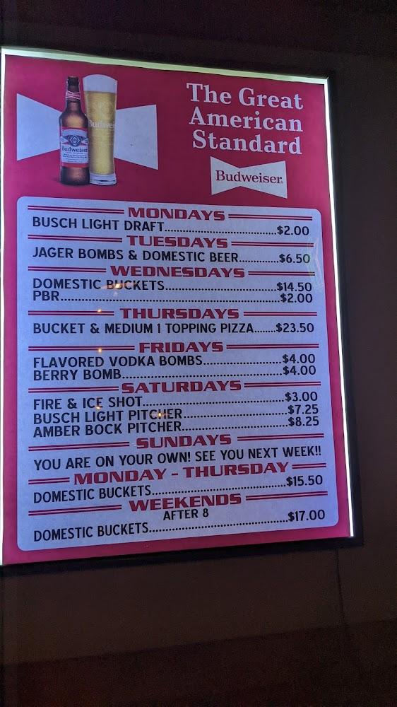 Vinnie's Bar Menu image 3